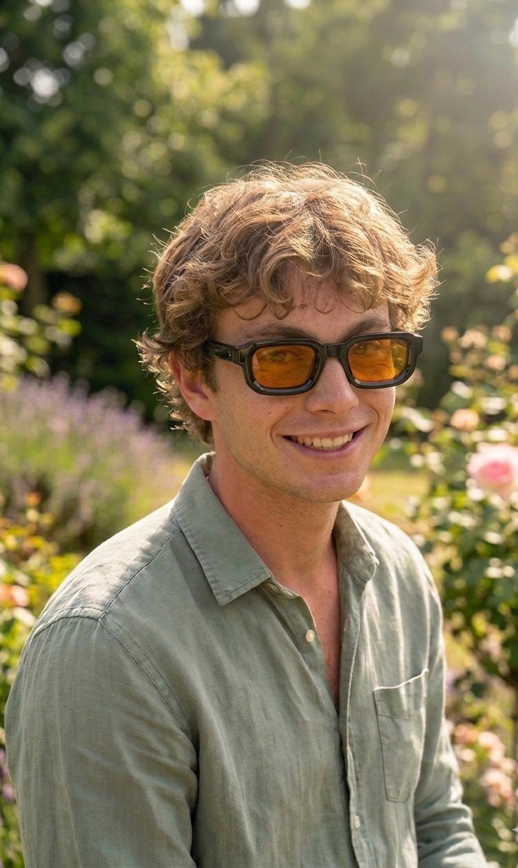Y2K Sunglasses -Solaire Black Edition