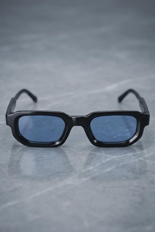 Lunettes Y2K Cyber Blue – RetroShadesFR