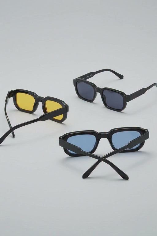 Y2K Sunglasses -Solaire Black Edition